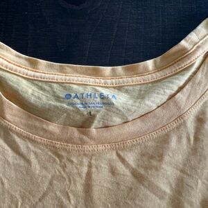 Athleta crop t-shirts, both large, GUC
